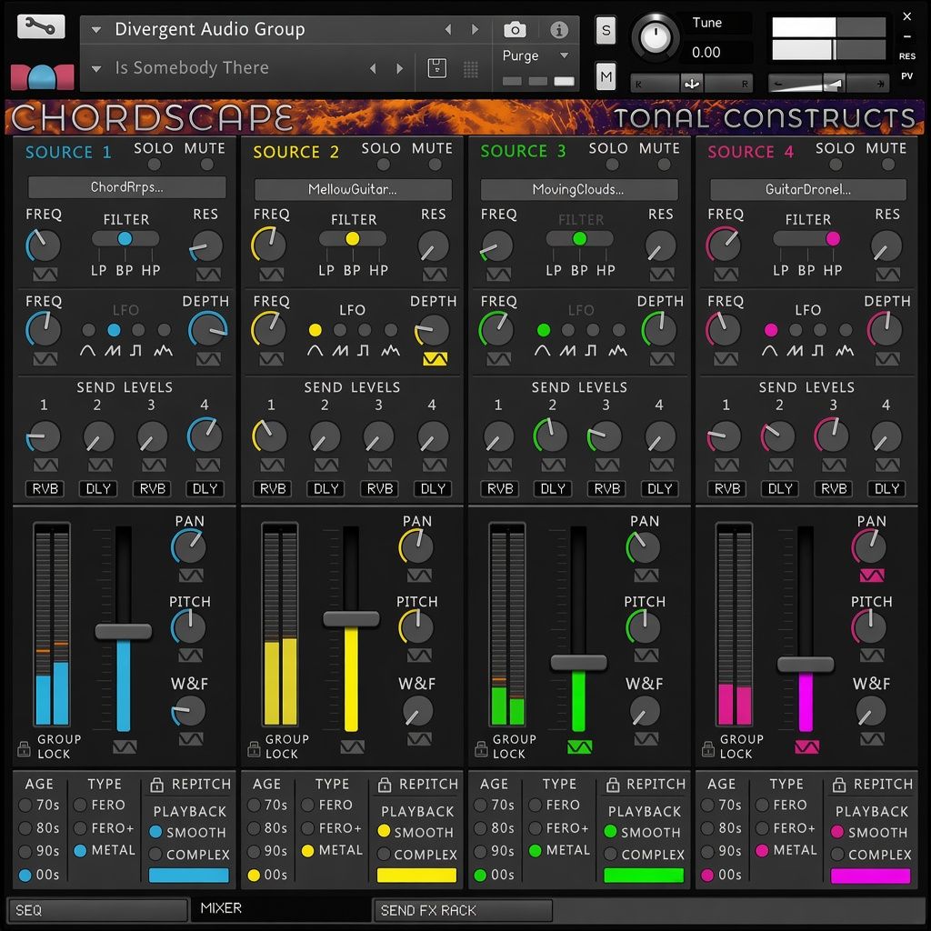 Divergent Audio Group Chordscape Divergent Audio Group Chordscape