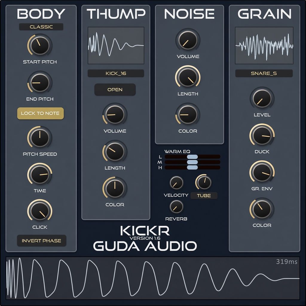 Guda Audio KickR v1.6 Guda Audio KickR v1.6