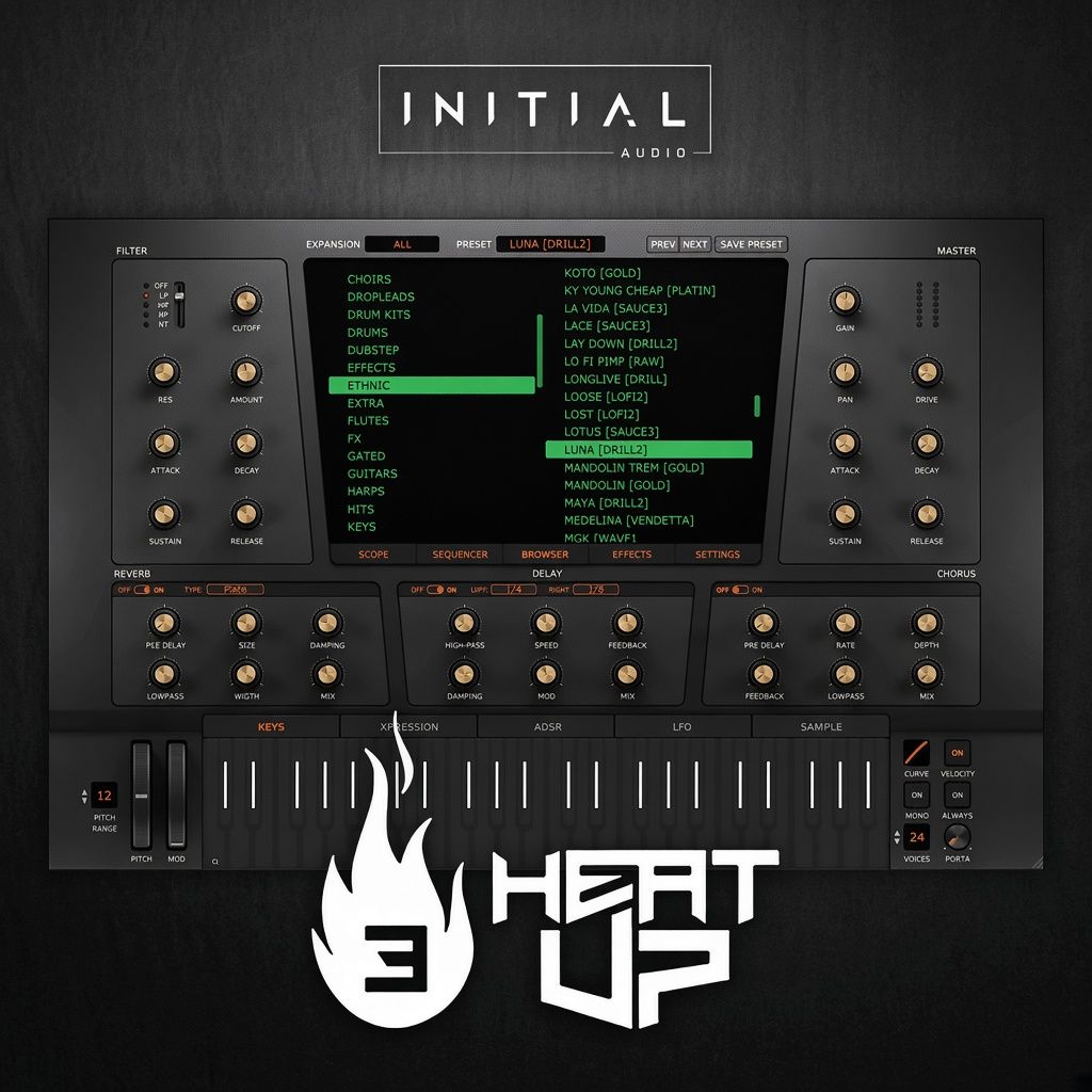Initial Audio Heat Up 3 Essentials Bundle Initial Audio Heat Up 3 Essentials Bundle