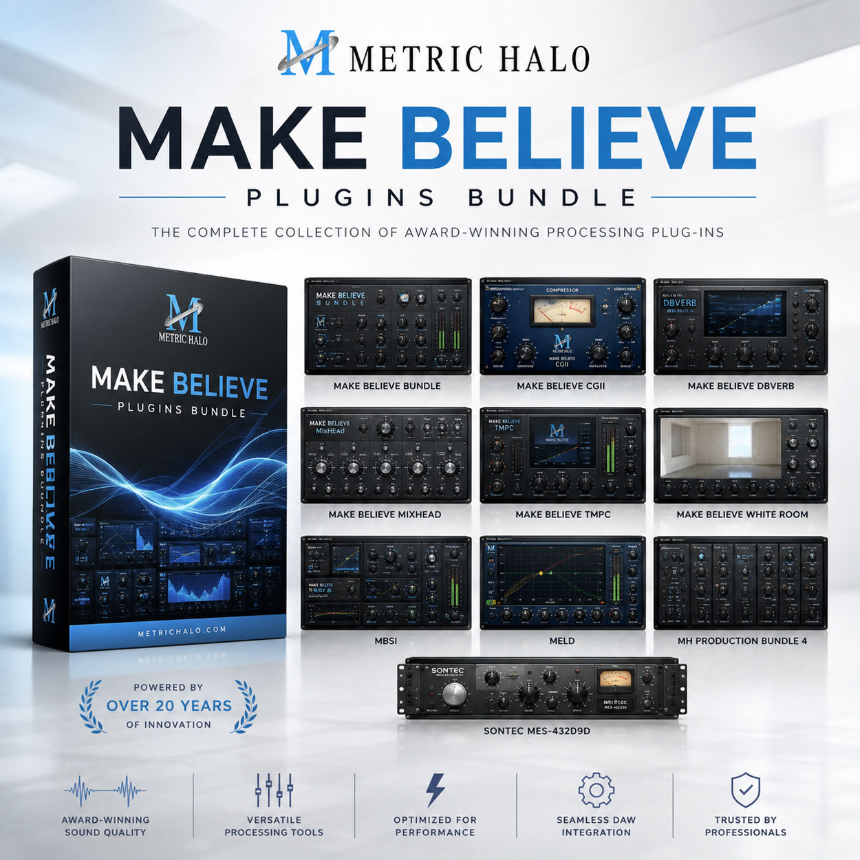 Metric Halo Make Believe Plugins Bundle v4 Metric Halo Make Believe Plugins Bundle v4