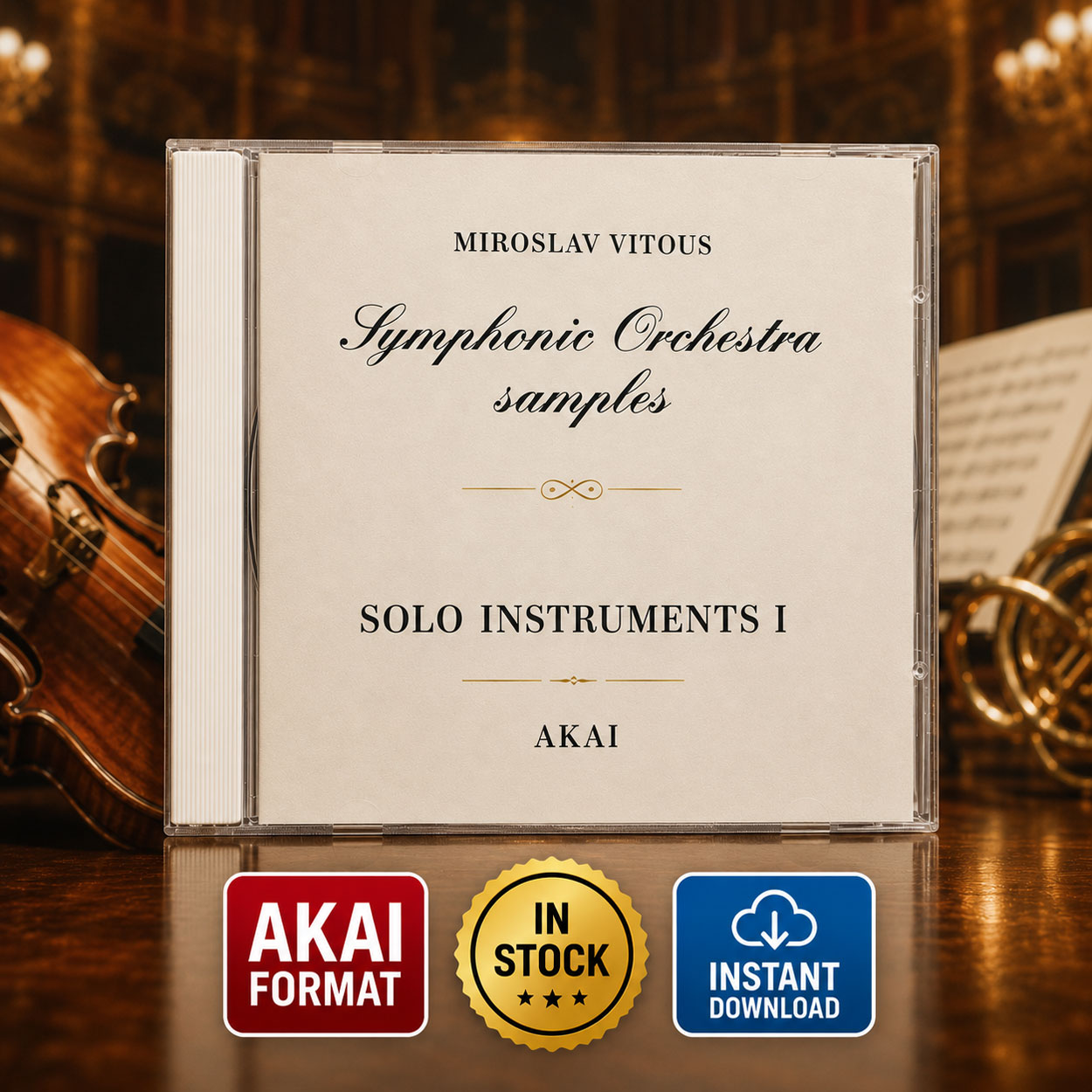 Miroslav Vitous - Symphonic Orchestra Samples - Solo Intruments I