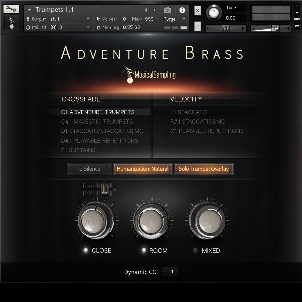 Musical Sampling Adventure Brass v1.1 Musical Sampling Adventure Brass v1.1