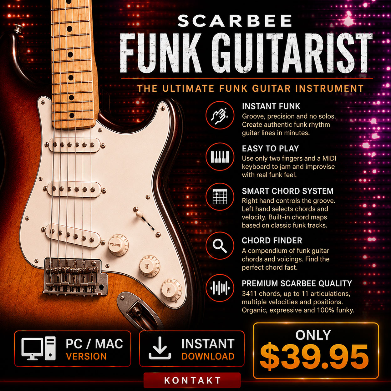 Scarbee Funk Guitarist