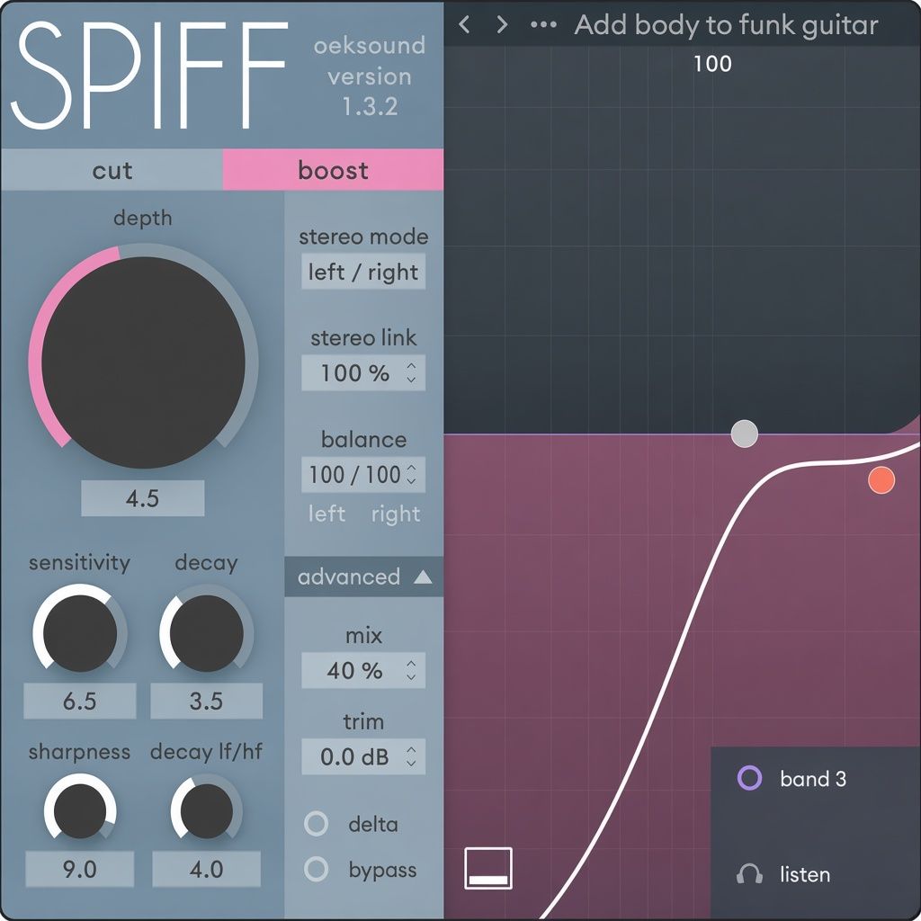 Oeksound Spiff v1.3 and Soothe2 v1.1.2 Oeksound Spiff v1.3 and Soothe2 v1.1.2
