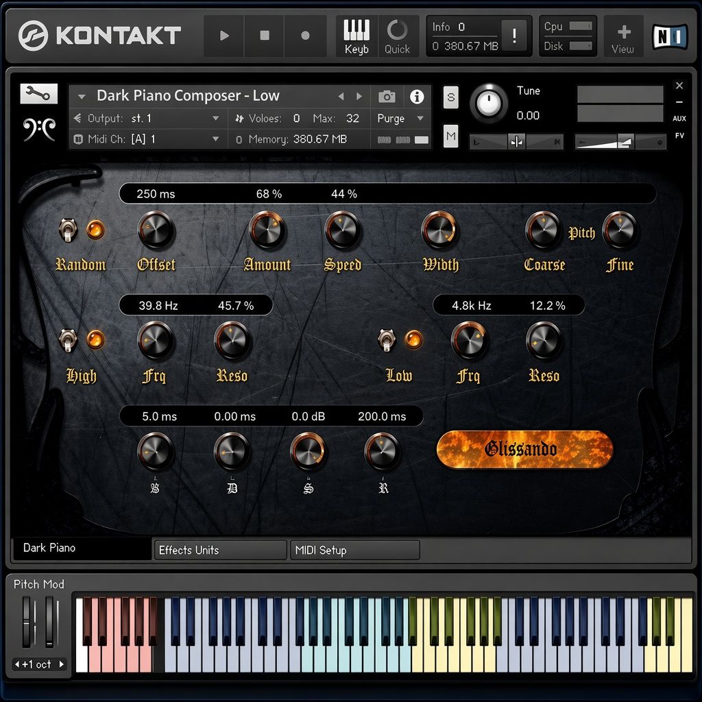 Replika Sound Dark Piano Composer Replika Sound Dark Piano Composer