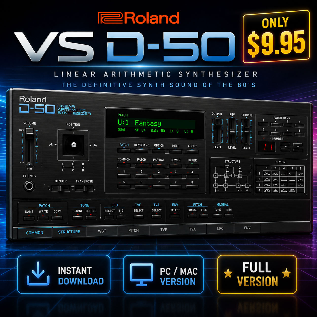 Roland VS D-50 v1.0.9 Roland VS D-50 v1.0.9
