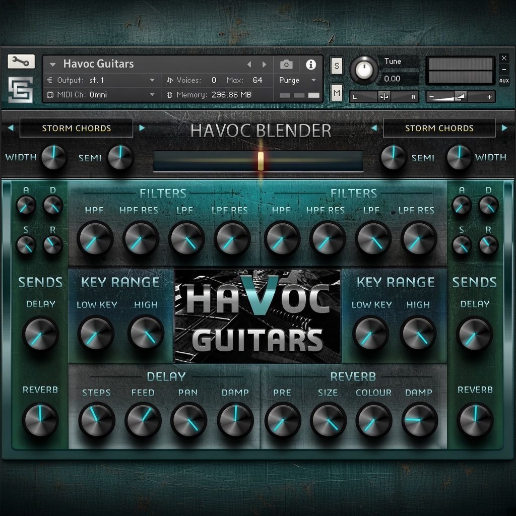SampleCraft Havoc Guitars [DVD]