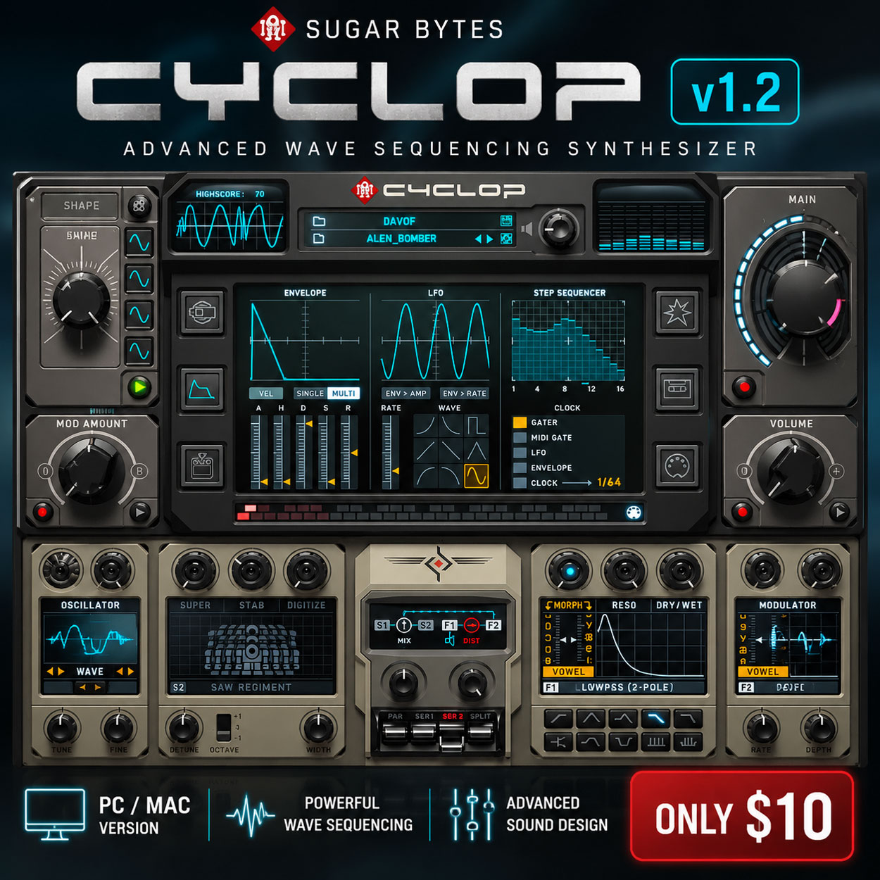 Sugar Bytes Cyclop v1.2 Sugar Bytes Cyclop v1.2