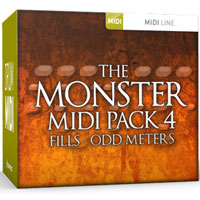 Toontrack Monster Midi Pack 4